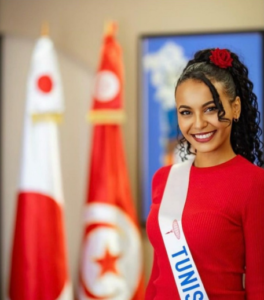 Mariem Ben Abroug Miss Ben Arous 2022 participe à Miss International 2023